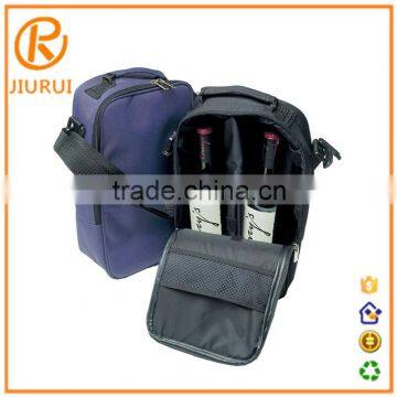 Promotional two bottle wine carrier bag wine cooler bag