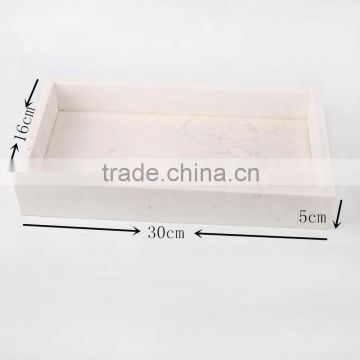 marble made decorative tray China fashion tray