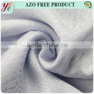 Hot Sale White Snow Soft Jacquard Weaving Viscose Rayon Fabric photo-4
