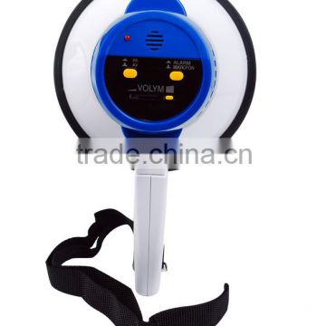 portable megaphone with 2 press button for talk and siren switch