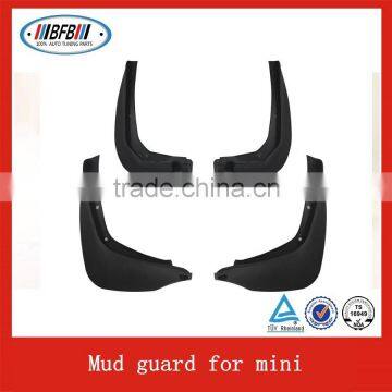 Auto mud guard pp material car fenders mud guards for mini