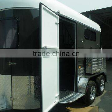 deluxe horse float for 2 horse straight load
