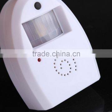 Plastic Wireless Triangle Welcome Greeting Motion Sensor Doorbell 100pc