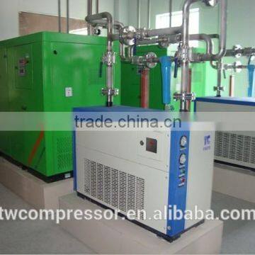 7.5kw 10bar Silent Electric Motor Driven Industry Screw Type Oil Free Air Compressor photo-3