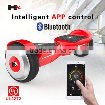 HX New Product UL2272 Approved Self Balance Scooter With Detachable Battery APP photo-3