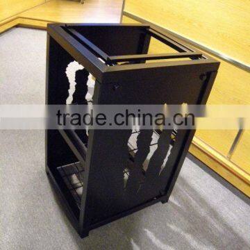 Home Appliance Floor Standing Whiskey Display Shelf Rack photo-3