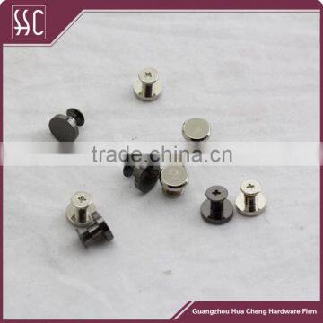 wholesale screw rivet/budkle rivet for ladies bag