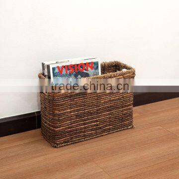 Natural Seagrass and Banana Leaf Interwoven Storage Basket Quality Choice photo-4