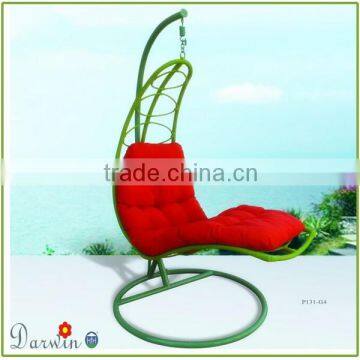 Round rattan outdoor bed outdoor swing