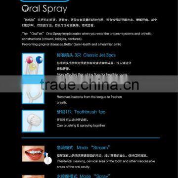 High Quality Rechargable Dental Water Jet Oral Drip Irrigator Nozzle Air Floss GTOS-2