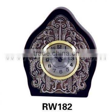 azan wooden clock