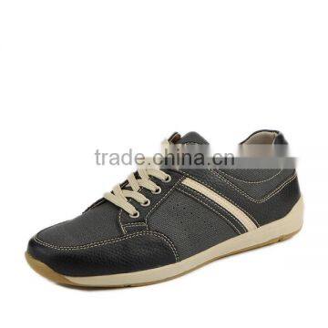 Factory directly wholesale new design alibaba men shoes PU material sport shoes men casual sneakers