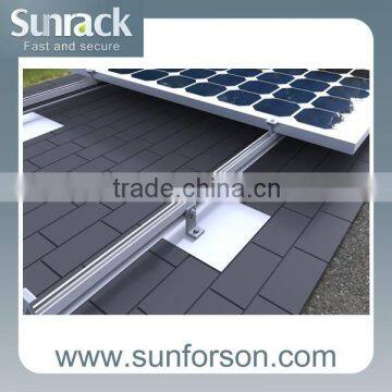 Shingle Roof Flashing Hook Solar Panel Mounting Structure