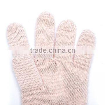 Fancy Women Winter Pure Cashmere Knit Hand Gloves, Well-Designed Warm Winter Knit Gloves photo-3