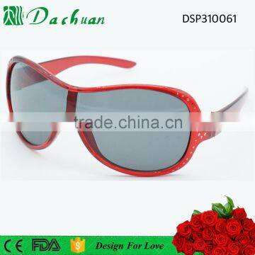 Good sale unisex style high quality cool kids sunglasses with fake diamond