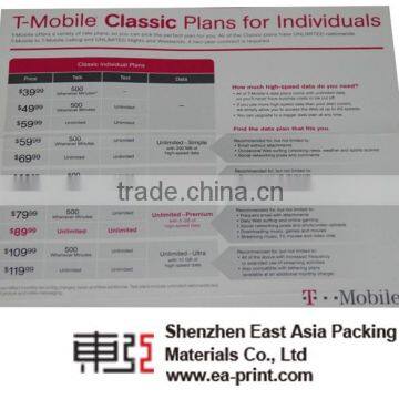 East Asia Packing Materials Custom SIM CARD MANUAL(STANDARD/MICRO/NANO SIM CARD)