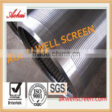 High quality! 114.3mm Water well sand screenfor sale /Wedge wire screen for water drilling well