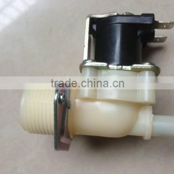 Plastic electric solenoid valve