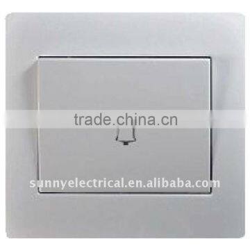 white 1gang door bell