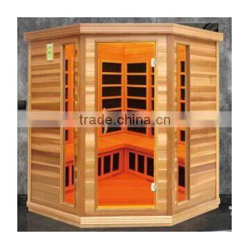 Easy Established Home Use Sauna Room Corner Design Sauna for keeping health (CE/ISO/ETL/TUV/RoHS)