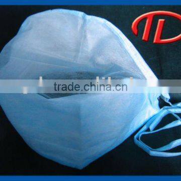 Disposable white doctor hat dustproof disposable bouffant cap