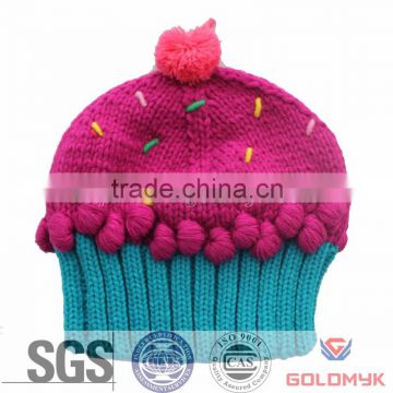 Ice Cream Shape Child Knitted Hat