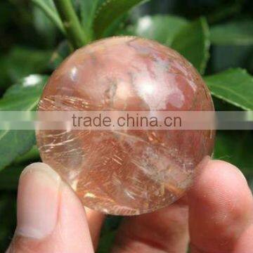 small clear Natural crystal ball