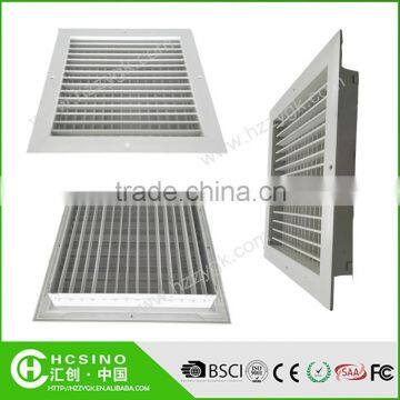 HVAC Systems Eggcrate Ceiling Air Conditioning Aluminum Linear Grilles Diffusers/Rectangular Air Directional Ceiling Diffusers