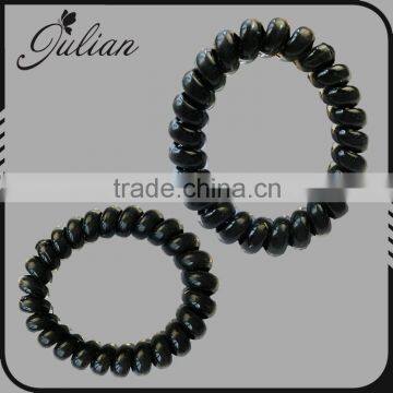 Fashion Telephone Elastic Hair Bands Bracelet Ponytail Holder Rubber Winter Christmas Scrunchies For Girl FHHTA0023-1