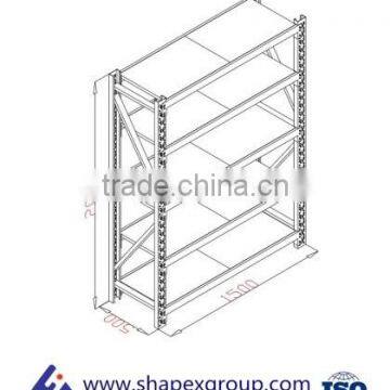 Factory Price Promotional Adjustable Light Duty Goods Storage Shelf/ Cargo Storage Rack/ Warehouse Storage Angle Rack photo-2