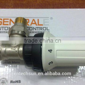 thermo valve for room heater