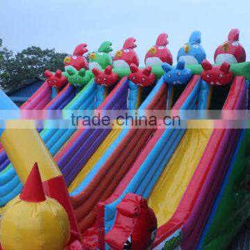 PVC Material Ocean Theme Mini Bouncy Castle, Inflatable Bouncer and Slide With Ladder photo-4