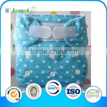 OEM absorbent washable newborn aio cloth diaper