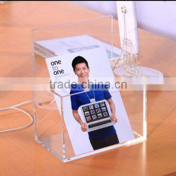 hot sale acrylic plastic box display stand