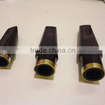 Ebony Saxophone Mouthpiece for Bb and Eb Maple Case