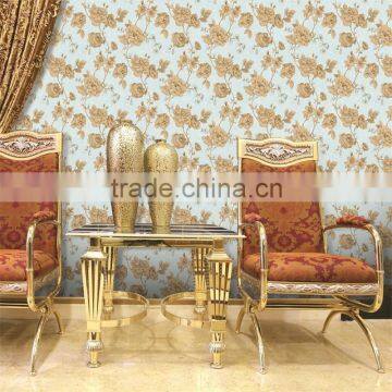 Pure Paper Wallpaper With Flowers for Wedding Wall Decorations photo-5