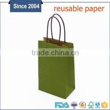 Factory Price Flat Bottom Decorative Christmas Gift Paper Bag photo-6