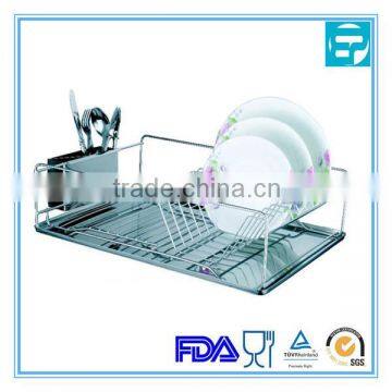 Steel Kitchen Houseware 2-Tier Dish Rack photo-2