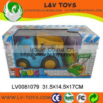 plastic 4CH remote control truck toys