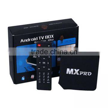 High Quality MXPRO Android TV Box 1G 8G Amlogic S805 Quad Core Smart TV Box