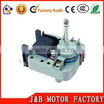 fruit extractor 110/220v shade pole motor JB5812 exhaust table fan motor ac small gear motors?