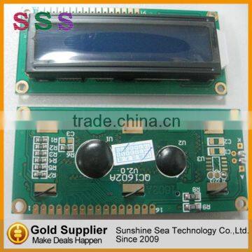 Built-in industry standard HD44780 equivalent LCD controller display 1602 module lcd 16x2