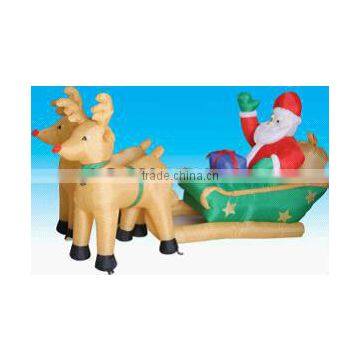 santa reindeer sleigh