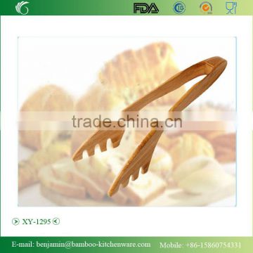 XY-1295/ Bamboo Wood Clip,Kitchen Utensil Fork for Food,Bread And Vegatalbe