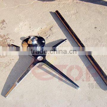 Chrome Tube Bar Cocktail Table photo-3