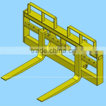 OEM 1.8Ton Wheel Loader Optional Equipment Pallet Fork For SDLG Wheel Loader