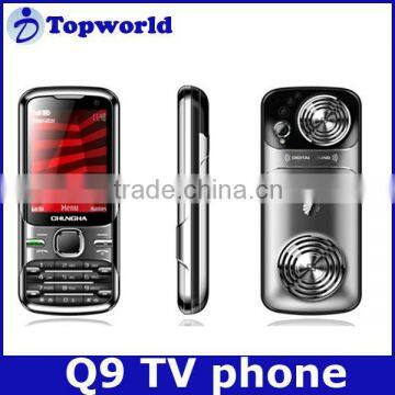 Q9 TV phone 2.4 inch dual sim quad band mobile