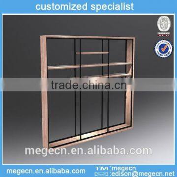 Clothing Wood Showcase Display