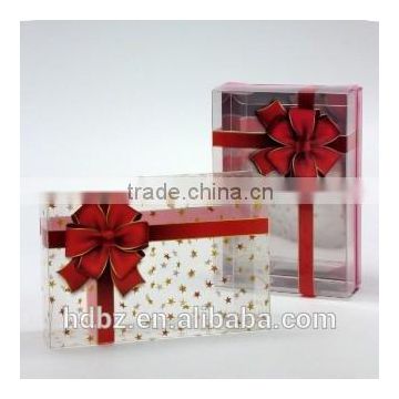 Customized Plastic Gift Packaging Box