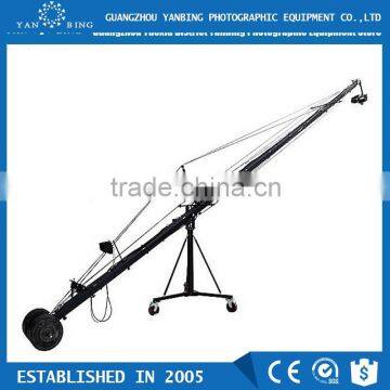 Factory supply 12m 3-axis motorized dutch head camera jimmy jib camera crane for sale